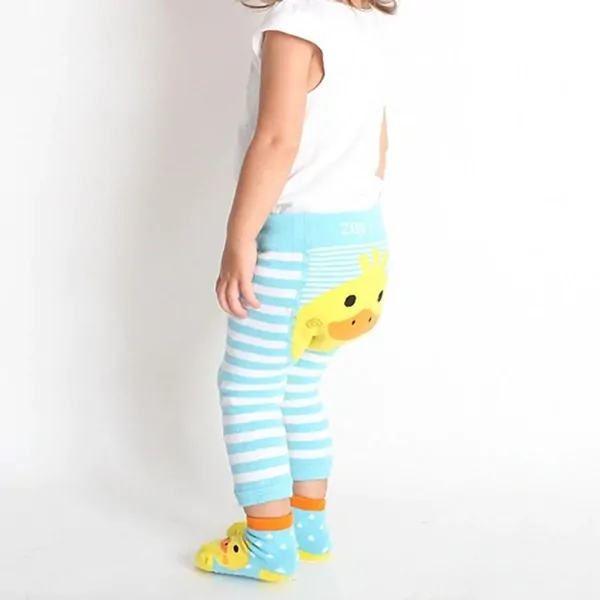 Zoocchini Legíny a ponožky - Panda, 12-18 měsíců