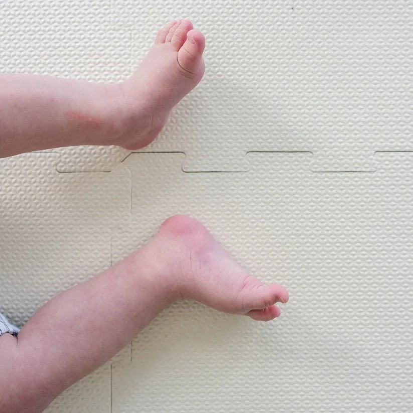 3 Sprouts Pěnová hrací podložka Cream New