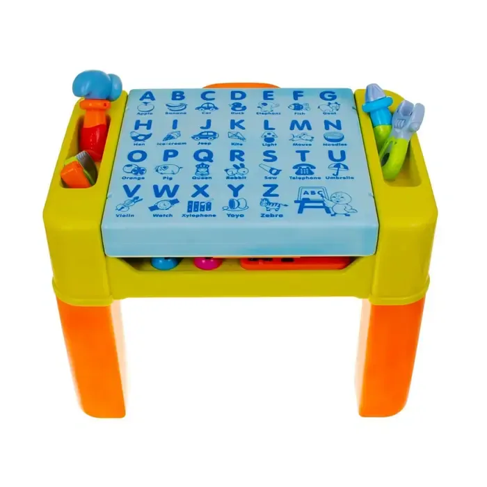 Huile Toys - Velký multifunkční stůl pro děti 3v1 s hudebním panelem
