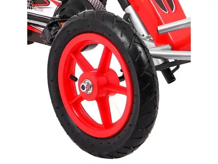 Šlapací motokára F8 - červená