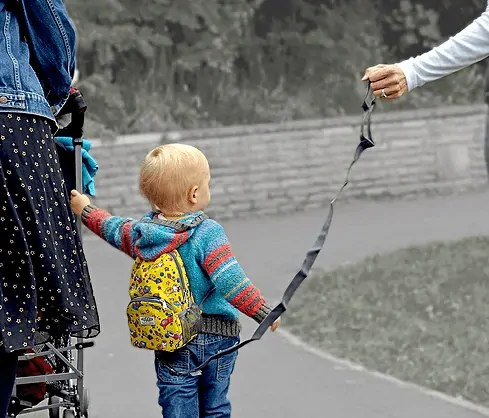 Hugger Totty Triper Dětský batoh - Tinky Minky Mouse, vel. S