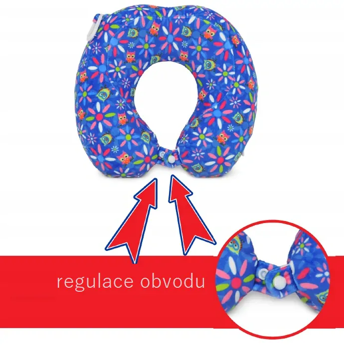 Hugger Ergonomický cestovní polštář - Toy Traffic
