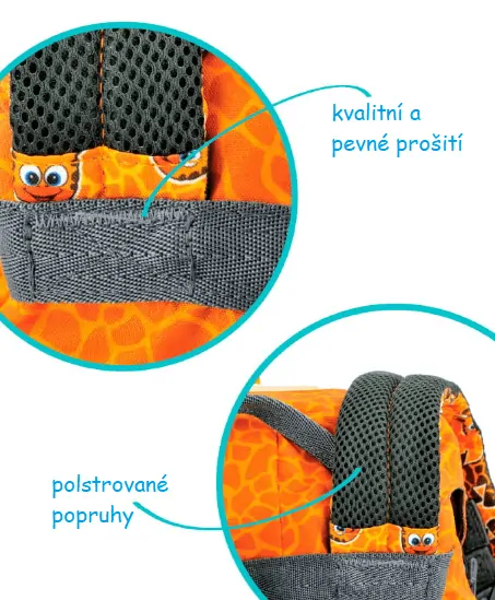 Hugger Animal Dětský batoh - Gerry Giraffe