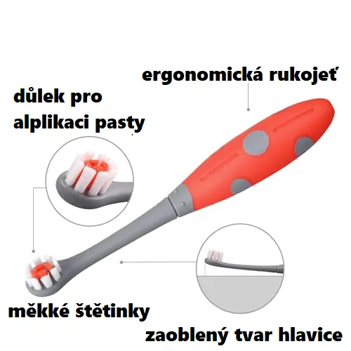 Mömbella Zubní kartáček - Beruška Dori, 24m+