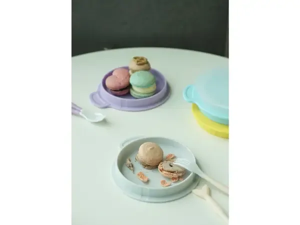 Chouchouatti Silikonová miska s víkem - Candy