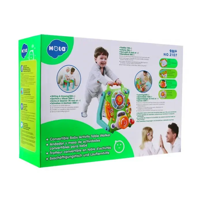 Hola - Multifunkční interaktivní chodítko 3v1