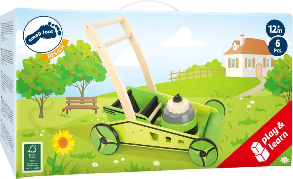 Legler - Dřevěná sekačka a chodítko 2v1